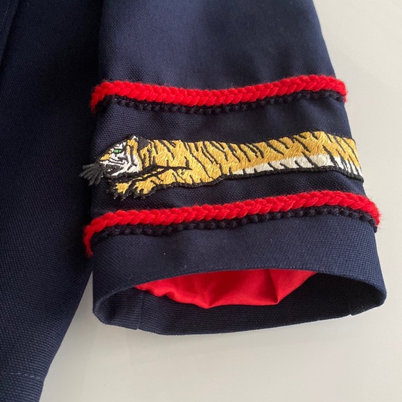 Gucci Coat Jacket Navy Blue New - Picture 6 of 13